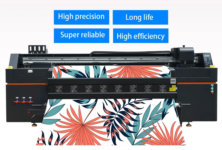 Customized Belt Type 1.8m Textile Printer Anti-UV Direct to Garment Printing Machine