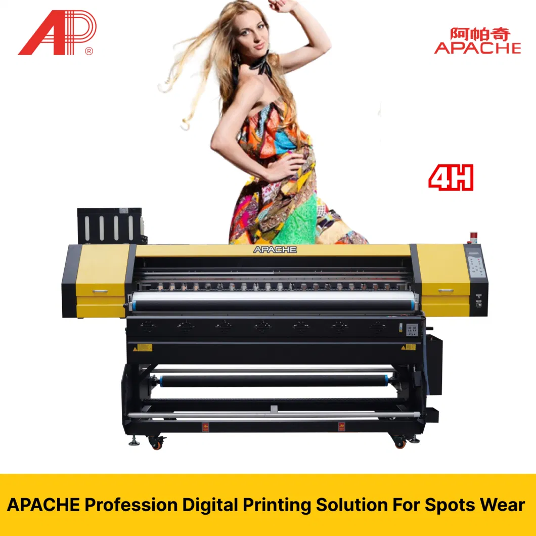 Apache High Speed Transfer Paper Printer Direct to Textile Printer Sublimation Printer for Fabric