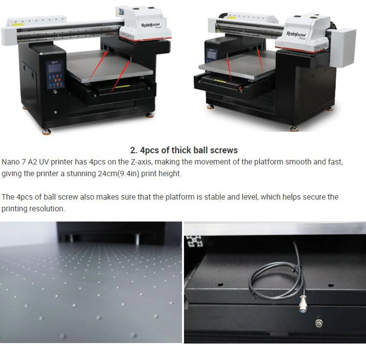 Flagship A3 A2 5070 UV Printer Impresora Acrylic UV Flatbed Printer