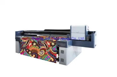 Impressora têxtil digital com correia pegajosa de tecido direto de 1,8 metros