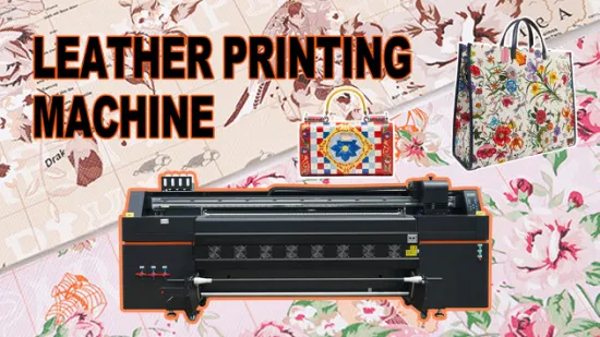 Nova máquina de impressão digital dupla dx5, impressora de couro falso pu